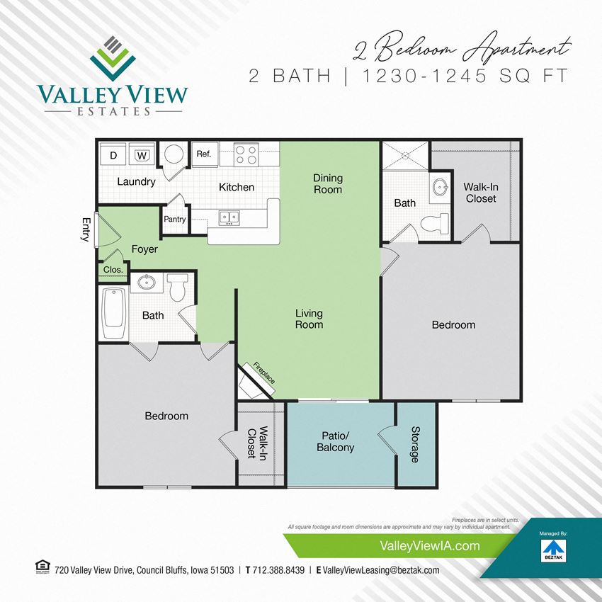 2 Bedroom